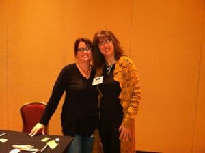 L.G. O'Connor & Sherrilyn Kenyon at the Create Something Magical Conference